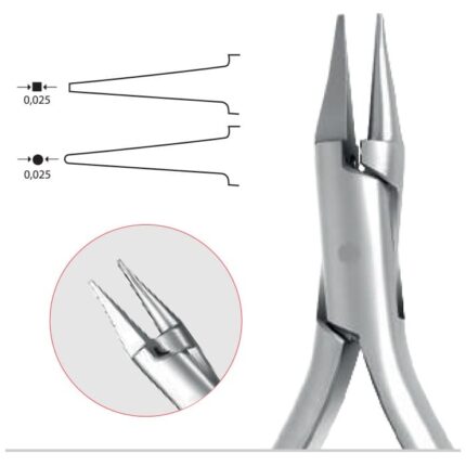 Bird Beak Plier Long Handle 0,7 mm